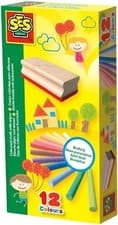 Image of SES Creative 00208 Coloured Chalk With Wiper