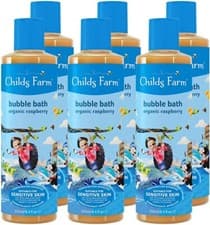 Image of Childs Farm Kids Bubble Bath Organic Raspberry 250ml - 3 PACKS LOT