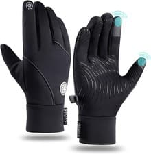Image of Thermal Waterproof Touchscreen Gloves – Winter Cycling Running Anti-Slip Gloves