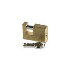 Image of KASP SECURITY - K17063D - LOCK BRASS SHUTTER 63MM