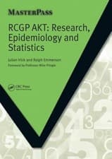 Image of RCGP AKT: Research, Epidemiology and Statistics by Ralph Emmerson, Julian ...