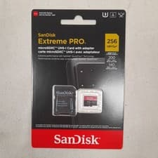 Image of SanDisk Extreme PRO 256GB Class 10 microSDXC Card (SDSQXCD-256G-GN6MA)