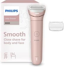 Image of Philips Lady Electric Shaver Series 8000 - Cordless, Wet & Dry - PINK, BRL129/00