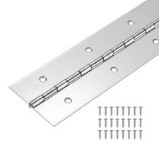 Image of Heavy Duty Piano Hinge 1200 x 50.8 x 1.5 mm, 1 Pack 304 Stainless Steel