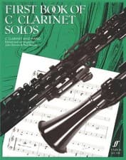 Image of First Book Of C Clarinet Solos Clarinet, Piano Music Davies Faber Music