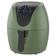 Image of EMtronics Digital Large 4.5L Air Fryer with 60 Minute Timer - Sage Green