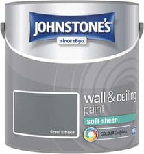 Image of Johnstone's-Wall & Ceiling Paint Easy to Apply 12m2 Coverage per Littre fast dry