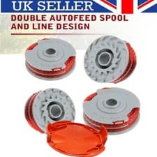 Image of Strimmer Trimmer Spool & Line & Cap For Flymo Contour 500 Power Plus 500 & 500XT