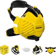 Image of Stanley P3 Dust Mask, Reusable Respirator Mask with Face-Fit-Check Technology