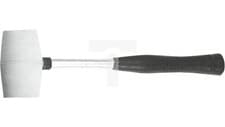 Image of Rubber mallet 225g 40mm white rubber 02A310 /T2UK