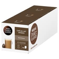 Image of NESCAFÉ Dolce Gusto Café Au Lait Intenso Coffee Pods Bold & Roasty 3 Packs of 16