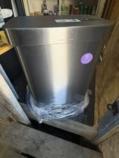 Image of simplehuman Rectangular Step Can Bin 55L Brushed Stainless Steel Kitchen Waste
