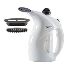 Image of Quest 42140 800W Portable Garment & Fabric Steamer/Use on White and Silver