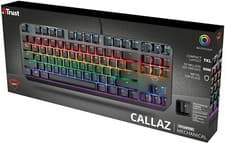 Image of Trust Gaming GXT 834 Callaz TKL Mechanical Gaming Keyboard with UK Layout