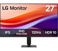 Image of LG 27U41YA-B 27" MONITOR 1080P HDR10 IPS LCD 250 cd/m² 120HZ 1500:1 5MS HDMI VGA