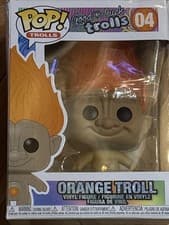 Image of Funko Pop Trolls Orange Troll #04 Vinyl Figure box damage see photos