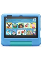 Image of Amazon Fire 7 Kids Tablet 7 inch Display Ages 3–7 16 GB Blue latest