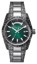 Image of Thomas Sabo Rebel At Heart 'Revive' (40mm) Smoke Green Sunburst