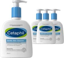 Image of Cetaphil Gentle Skin Cleanser, 4x236ml, Face & Body Wash, Normal To Dry Sensiti