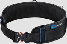 Image of Bosch Professional 1600A0265M 93 ProClick Black Padded Small-Medium Tool Belt