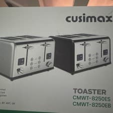 Image of Toaster 4 slice Stainless Steel/ANTHRACITE Ultra-Clear LED Display NEW. LAST ONE