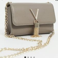 Image of Mario Valentino Divina Cross Body Bag Taupe