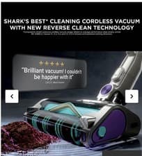 Image of Shark PowerDetect Clean & Empty Cordless Pet Vacuum Cleaner [IP3251UKT]