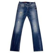 Image of G-STAR Women's Blue Lynn Straight Jeans RRP £80