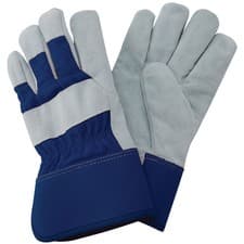 Image of Kent & Stowe Navy Fleece Lined Rigger Gloves - Medium