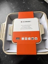 Image of Le Creuset Set Of 2 Square Baking Dishes In matte Black.Brand New