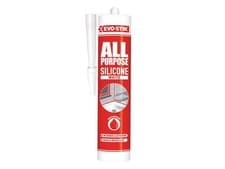 Image of Evo-Stik 112902 All Purpose Flex Silicone Sealant White C20