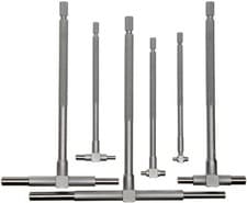 Image of Mitutoyo 155-905, 8mm to 150mm, 6 Piece Telescoping Gage Set