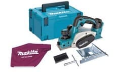Image of Makita 18V LXT 82mm Cordless Planer in Case with Dust Bag DKP180ZJ