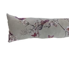 Image of Sage Green Beautiful Birds Door Draught Excluder Weighted Wind Blocker 90cm