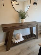 Image of Wooden Console / Hallway Table