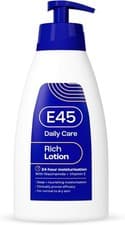 Image of E45 Rich Skin Lotion 400 ml – Moisturising 400 (Pack of 1), WHITE