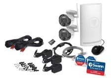 Image of Swann SWNVK-500SD2 CCTV Kit 4 Channel NVR Upto 128gb Micro SD 1080p WiFi Cameras