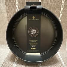 Image of MasterClass Non-Stick Spring Form Loose Base Cake Pan Round 23cm (9")