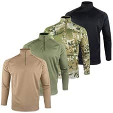 Image of Viper Mesh-Tech Armour Top - Breathable Mesh Construction, Quarter-Zip