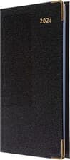 Image of Collins Business Slimchart Week To View Appointment Pocket Diary CAPB 2023 Black