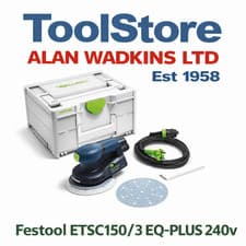 Image of Festool 576323 ETSC150/3 EQ-PLUS 150mm Eccentric Sander 240v Systainer SYS3 M187