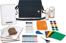 Image of Nobo Whiteboard Accessories Kit Bag, Durable Bag with 47 Whiteboard Accessories,
