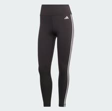 Image of Adidas Train Essentials 3-Stripes High-Waisted 7/8 Leggings Size XS HT5438