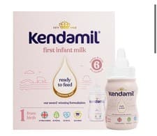 Image of Kendamil Classic 1 First Infant Milk Ready To Feed From Birth 70ml x 6 Bottles