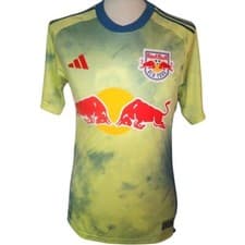 Image of NEW YORK RED BULLS Adidas Home Football Shirt 2023 NEW Mens Jersey NYRB BNWT