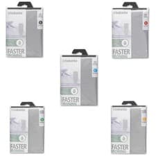 Image of Brabantia Metalised Cotton Ironing Board Cover Heat Reflecting Various Sizes
