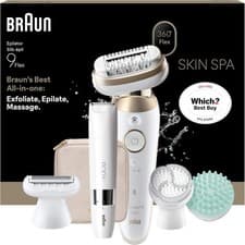 Image of Braun Silk-épil 9 Flex SkinSpa Epilator with 360° Flexible Head Wet & Dry Kit