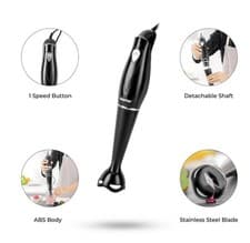 Image of Geepas GHB5467 200W Hand Blender - Orange