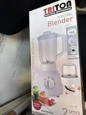 Image of Black Electric Blender 2 In 1 Speed Over 35 Years Of Quality