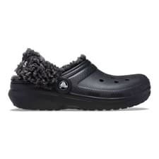 Image of New CROCS KIDS CLASSIC FLEECE LINED CLOG 212856-001 BLACK C11 - J3 TAKSE